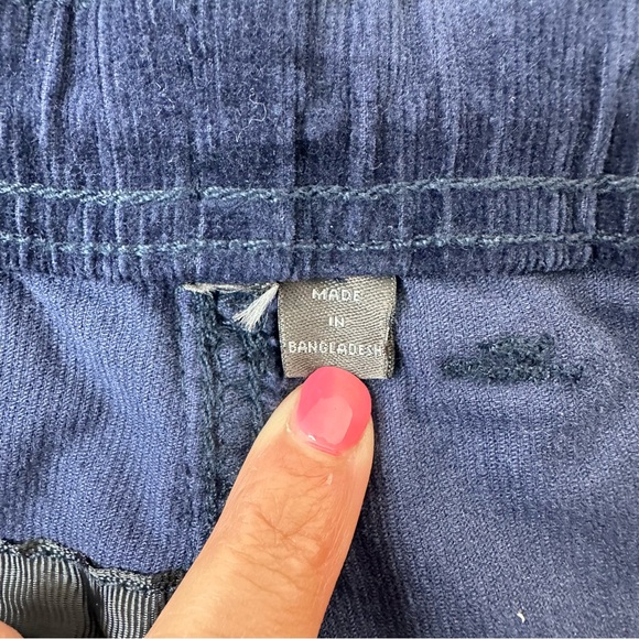 Peter Christian Navy Blue 40x30 Corduroy Drawstring Waist Pants - Picture 8 of 12